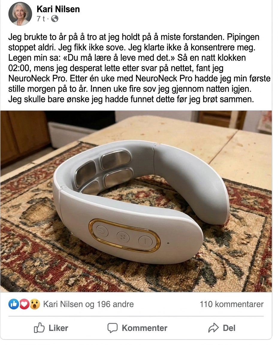 Kundeomtale fra Kari Nilsen om NeuroNeck Pro